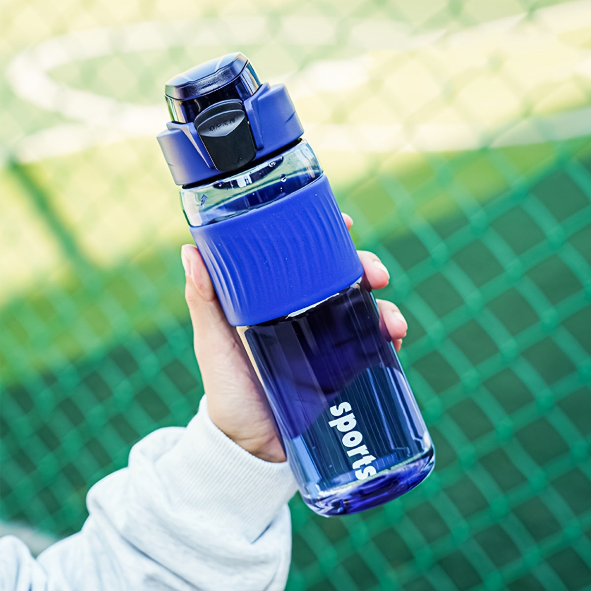 1pc Outdoor Travel Water Cup, Fitness Sports Water Cup, High-value Plastic, Portable Cup, Portable Plastic Cup, Travel Accompanying Cup, Household Kettle