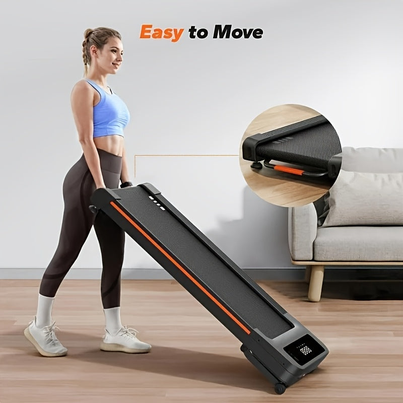 MERACH W50 Treadmill Featuring a 12% Automatic Incline, a 3.5 HP Motor Designed for Under-Desk Use, Capable of Supporting Up to 400 Lbs, Equipped with Remote Control And App Functionality