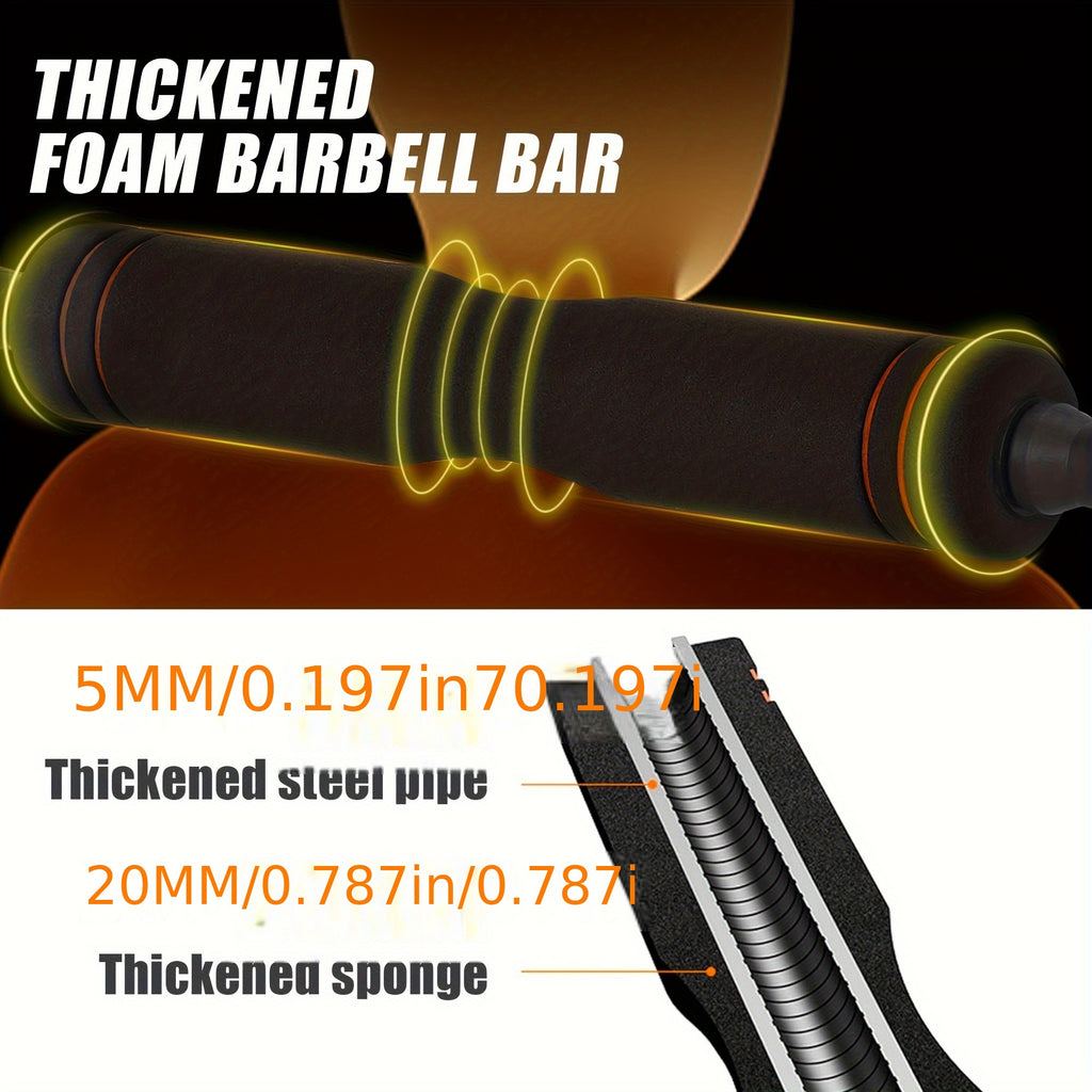 70Lb Adjustable Dumbbell Set, Versatile Weight Combination with Connectors to Support 4-in-1 Design: Dumbbells, Barbells, Kettlebells And Push-up Stand - Perfect for Home Gym