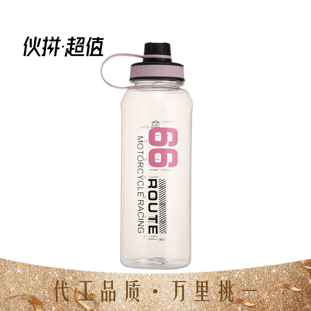 Transparent Large Capacity 50.72oz New Outdoor Sports Kettle Portable Men'S And Women'S Fitness Plastic Water Cup