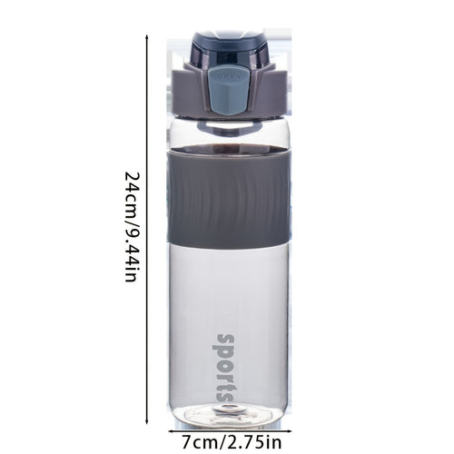 1pc Outdoor Travel Water Cup, Fitness Sports Water Cup, High-value Plastic, Portable Cup, Portable Plastic Cup, Travel Accompanying Cup, Household Kettle