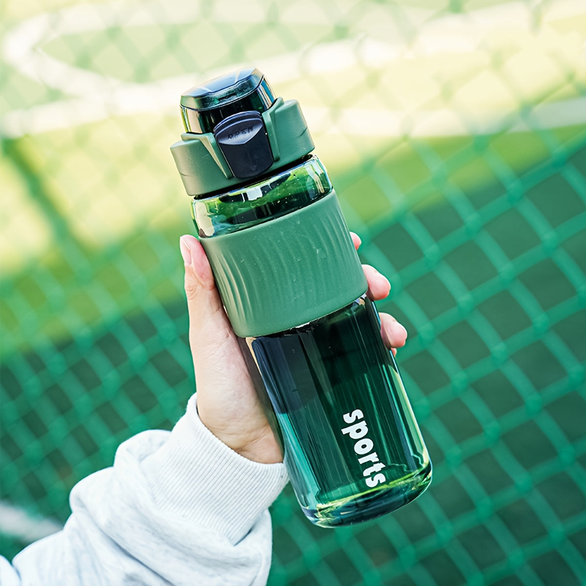 1pc Outdoor Travel Water Cup, Fitness Sports Water Cup, High-value Plastic, Portable Cup, Portable Plastic Cup, Travel Accompanying Cup, Household Kettle