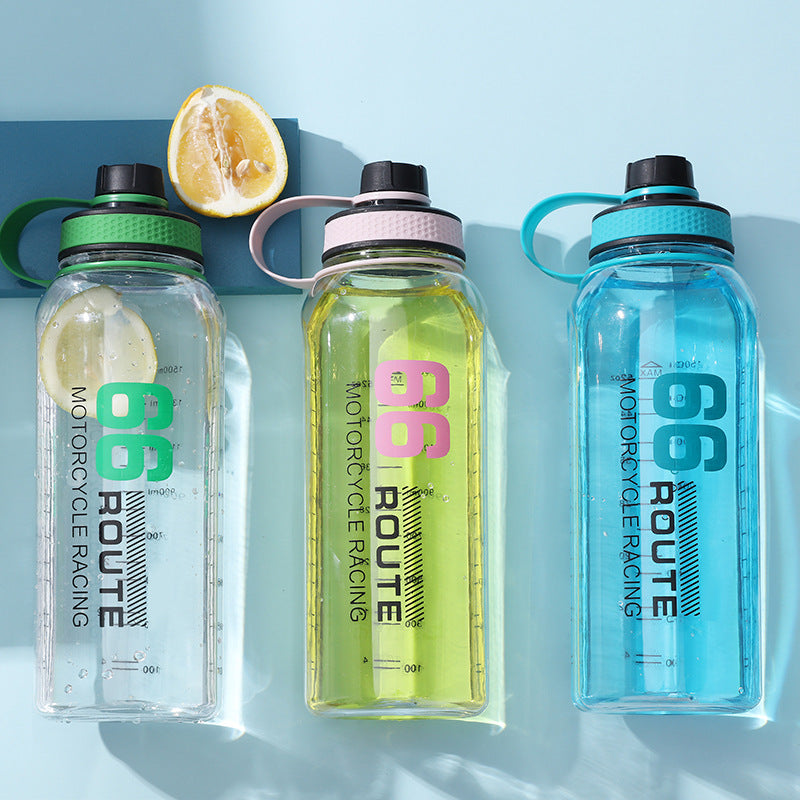 Transparent Large Capacity 50.72oz New Outdoor Sports Kettle Portable Men'S And Women'S Fitness Plastic Water Cup