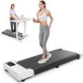 Portable Under Desk Walking Pad Treadmill, Support 2.5HP Lightweight Home Office Fitness Treadmill, 2-in-1 Walking Pad for Walking And Jogging Quiet, 265Lbs Capacity with Remote Control & LED Display, Stepping, Walking Training, Weight Loss for Women